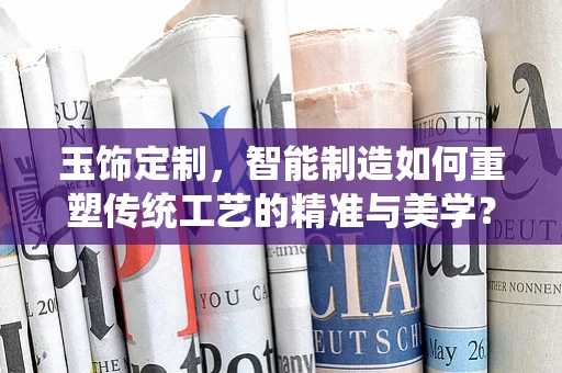 玉饰定制，智能制造如何重塑传统工艺的精准与美学？