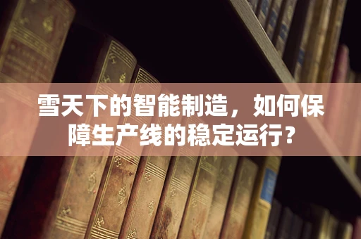 雪天下的智能制造，如何保障生产线的稳定运行？