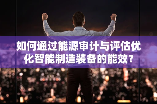 如何通过能源审计与评估优化智能制造装备的能效？