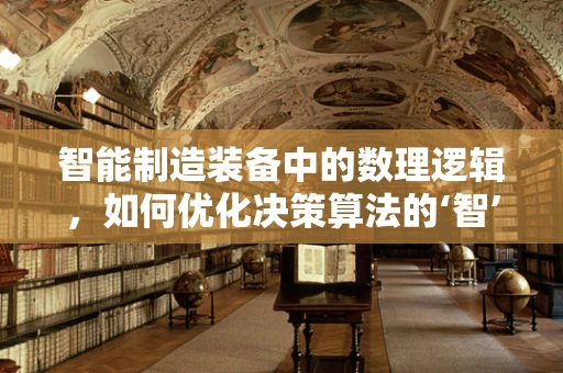 智能制造装备中的数理逻辑，如何优化决策算法的‘智’胜之道？