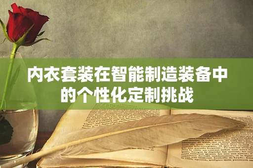 内衣套装在智能制造装备中的个性化定制挑战