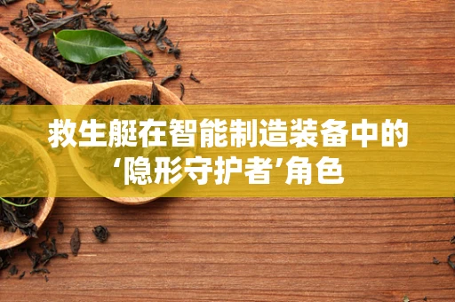 救生艇在智能制造装备中的‘隐形守护者’角色