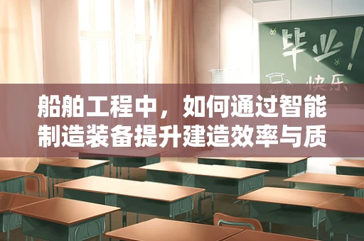 船舶工程中，如何通过智能制造装备提升建造效率与质量？