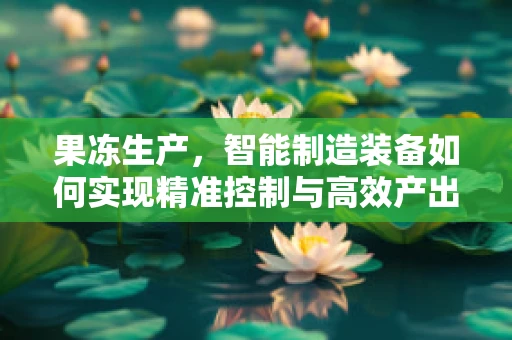果冻生产，智能制造装备如何实现精准控制与高效产出？