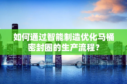 如何通过智能制造优化马桶密封圈的生产流程？
