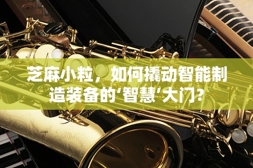 芝麻小粒，如何撬动智能制造装备的‘智慧’大门？