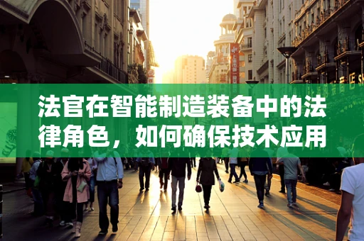 法官在智能制造装备中的法律角色，如何确保技术应用的公正与透明？