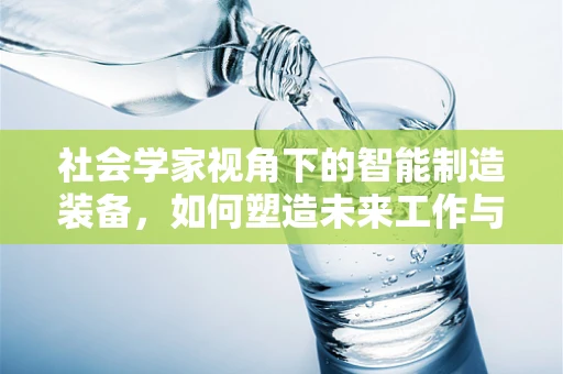 社会学家视角下的智能制造装备，如何塑造未来工作与社会结构？