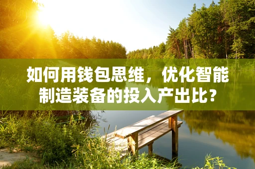 如何用钱包思维，优化智能制造装备的投入产出比？