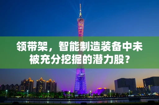 领带架，智能制造装备中未被充分挖掘的潜力股？