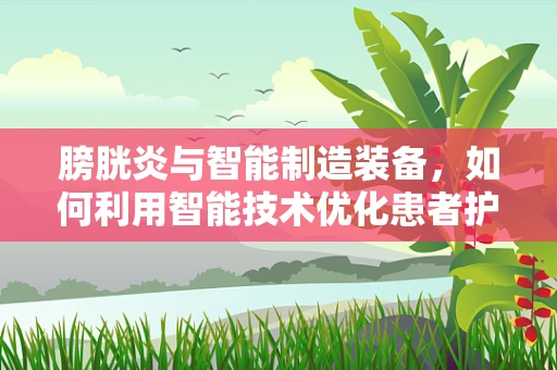 膀胱炎与智能制造装备，如何利用智能技术优化患者护理流程？