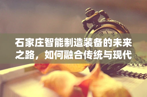 石家庄智能制造装备的未来之路，如何融合传统与现代？