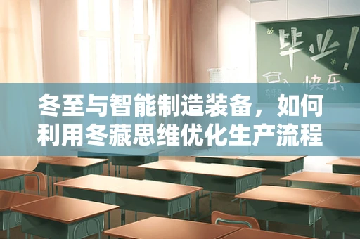 冬至与智能制造装备，如何利用冬藏思维优化生产流程？