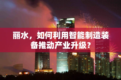 丽水，如何利用智能制造装备推动产业升级？