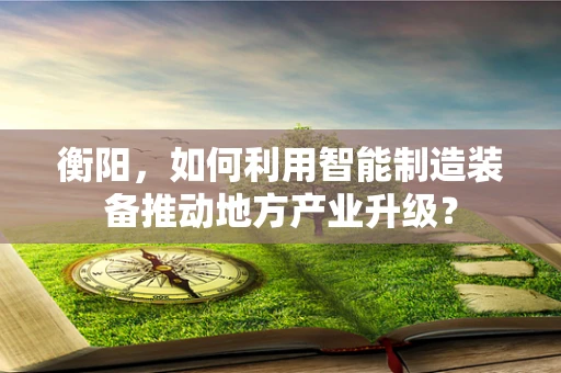 衡阳，如何利用智能制造装备推动地方产业升级？
