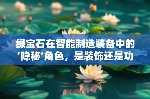 绿宝石在智能制造装备中的‘隐秘’角色，是装饰还是功能？