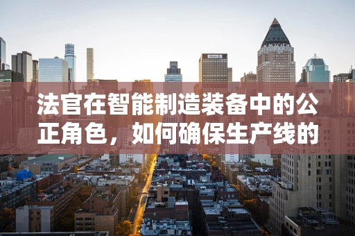 法官在智能制造装备中的公正角色，如何确保生产线的‘判决’无懈可击？