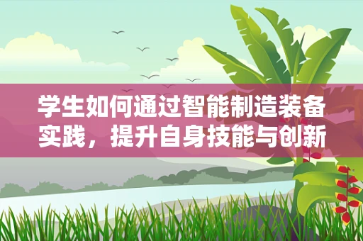 学生如何通过智能制造装备实践，提升自身技能与创新能力？