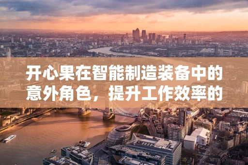 开心果在智能制造装备中的意外角色，提升工作效率的甜蜜秘密？