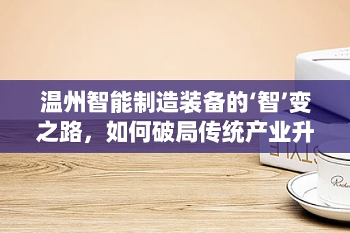温州智能制造装备的‘智’变之路，如何破局传统产业升级？