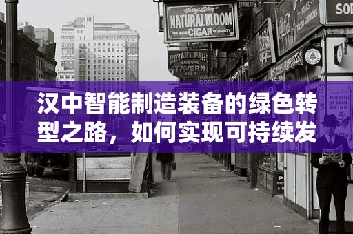 汉中智能制造装备的绿色转型之路，如何实现可持续发展？