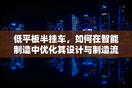 低平板半挂车，如何在智能制造中优化其设计与制造流程？