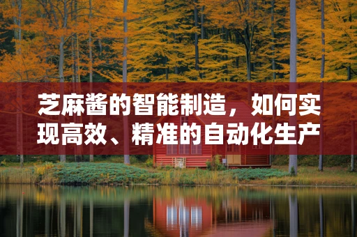 芝麻酱的智能制造，如何实现高效、精准的自动化生产？