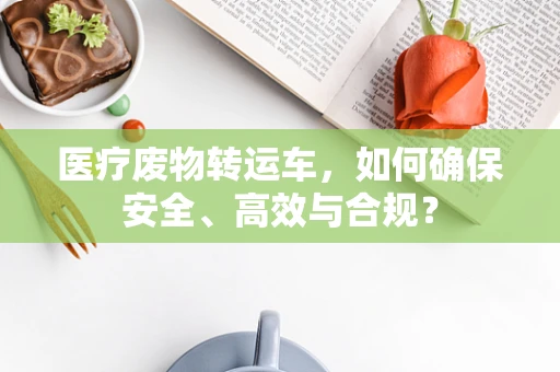 医疗废物转运车，如何确保安全、高效与合规？