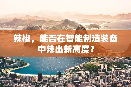 辣椒，能否在智能制造装备中辣出新高度？