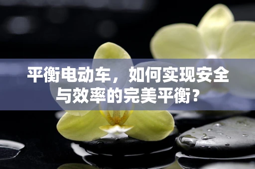 平衡电动车，如何实现安全与效率的完美平衡？