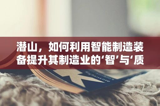 潜山，如何利用智能制造装备提升其制造业的‘智’与‘质’？