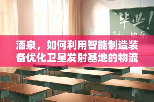 酒泉，如何利用智能制造装备优化卫星发射基地的物流与供应链管理？