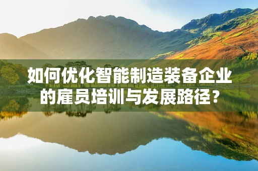 如何优化智能制造装备企业的雇员培训与发展路径？