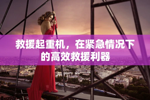 救援起重机，在紧急情况下的高效救援利器