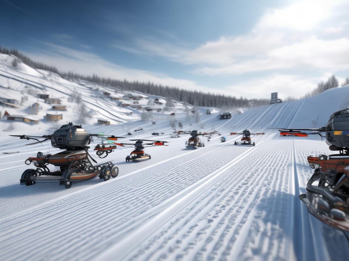 如何利用智能制造装备优化滑雪场雪道的设计与维护?