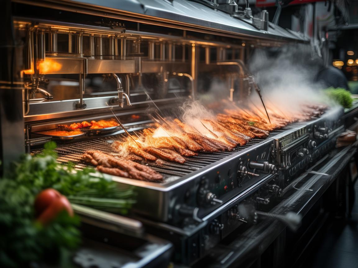 烧烤摊的智变，如何通过智能制造装备提升烧烤效率与品质？